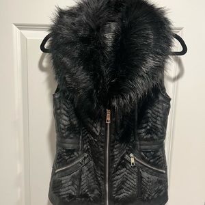 Gorgeous fur vest from Guess